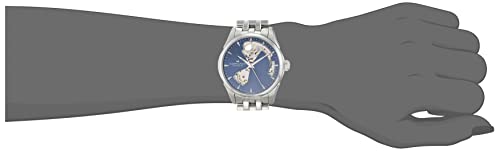 Hamilton Watch Jazzmaster Open Heart Lady Swiss Automatic Watch 36mm Case, Blue Dial, Silver Stainless Steel Bracelet (Model: H32215141)