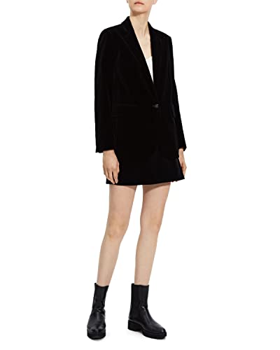 Theory Women s Velvet Casual Blazer