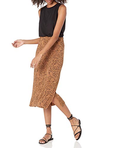 Amazon Essentials Women s Pull-On Knit Midi Skirt (Available in Plus Size)