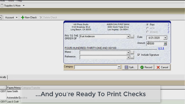 VersaCheck HP Laserjet M140 MXE MICR All-in-One Check Printer X9 Platinum 5-User Check Printing Software Bundle