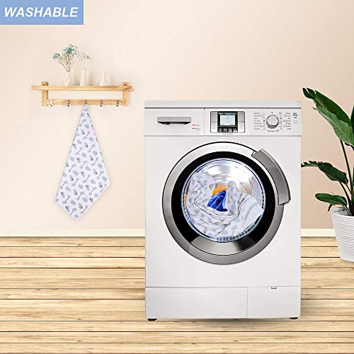 Baby Diaper Changing Pad Liners(22X27.5 inches)Soft Bamboo Cotton Waterproof Changing Pad for Baby Underpads Mattress Pad Sheet Protector Portable Reusable Urine Pads for Travel Gear Pack of 3