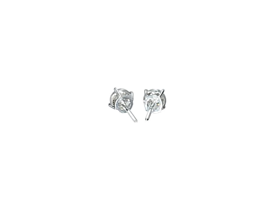 Amazon Essentials Certified 14k Gold Diamond with Screw Back and Post Stud Earrings (J-K Color, I1-I2 Clarity) (previously Amazon Collection)