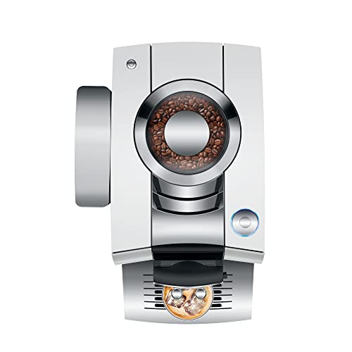 Jura Z10 Automatic Coffee Machine for Hot and Cold Coffee (Aluminum White)