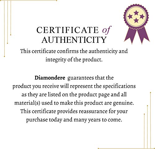 Diamondere Natural and Certified Diamond Cross Petite Necklace in 14k White Gold | 1.61 Carat Pendant with Chain