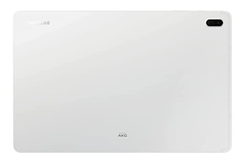 SAMSUNG Galaxy Tab S7 FE 12.4” 64GB WiFi Android Tablet w/ S Pen Included, Large Screen, Multi Device Connectivity, Long Lasting Battery, 2021, ‎SM-T733NZSAXAR, Mystic Silver