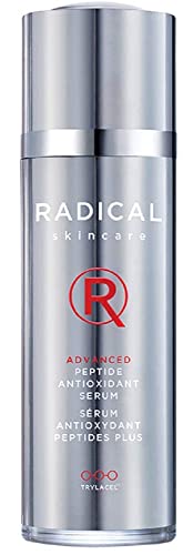 Radical Skincare Advanced Peptide Antioxidant Serum - Repairs and Smooths Skin to Reduce Wrinkles & Improve Elasticity - For All Skin Types - Paraben Free - Clinically Proven Results (1 Fl Oz, 2 Pack)
