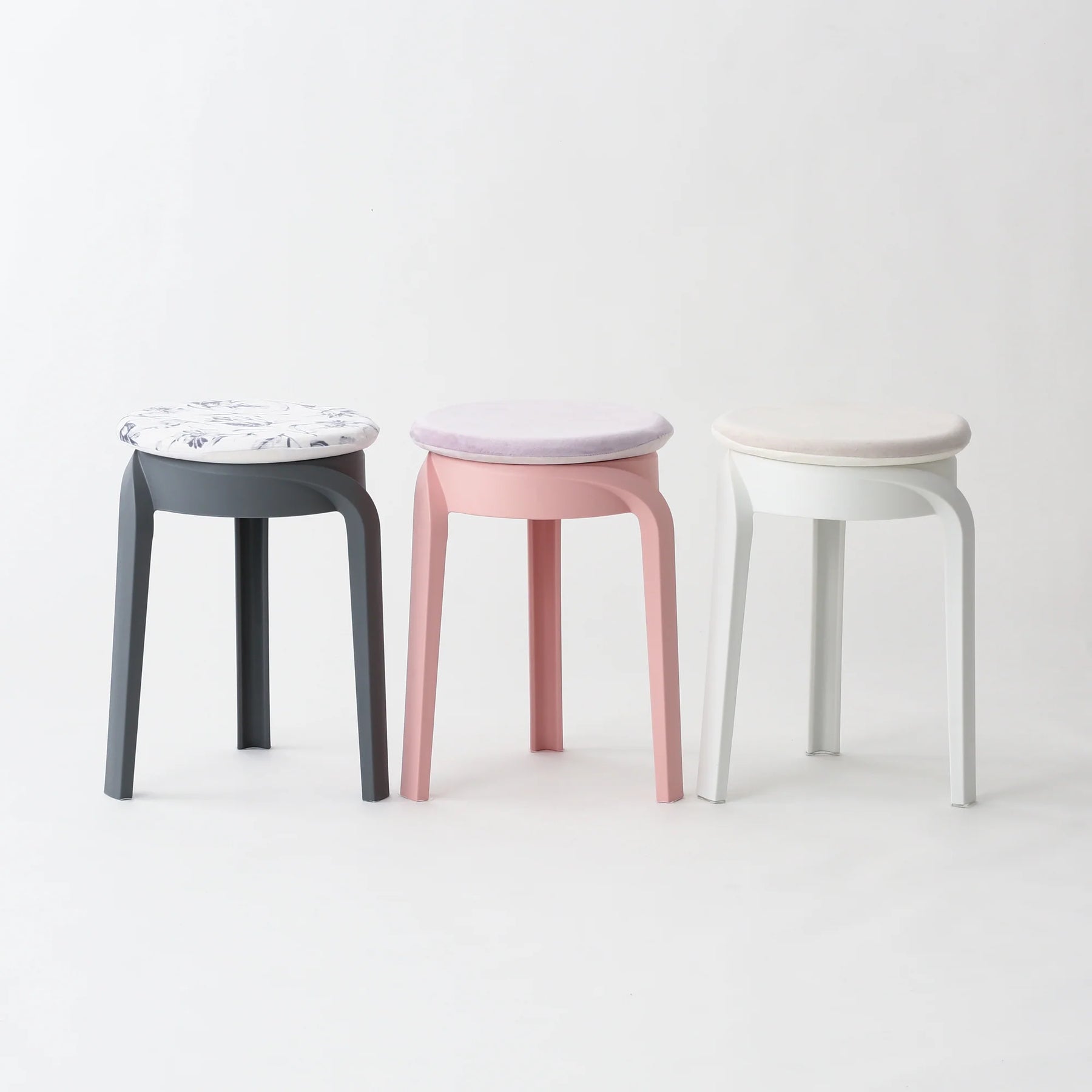 Vortex Stool Gray (W350 × D350 × H455)