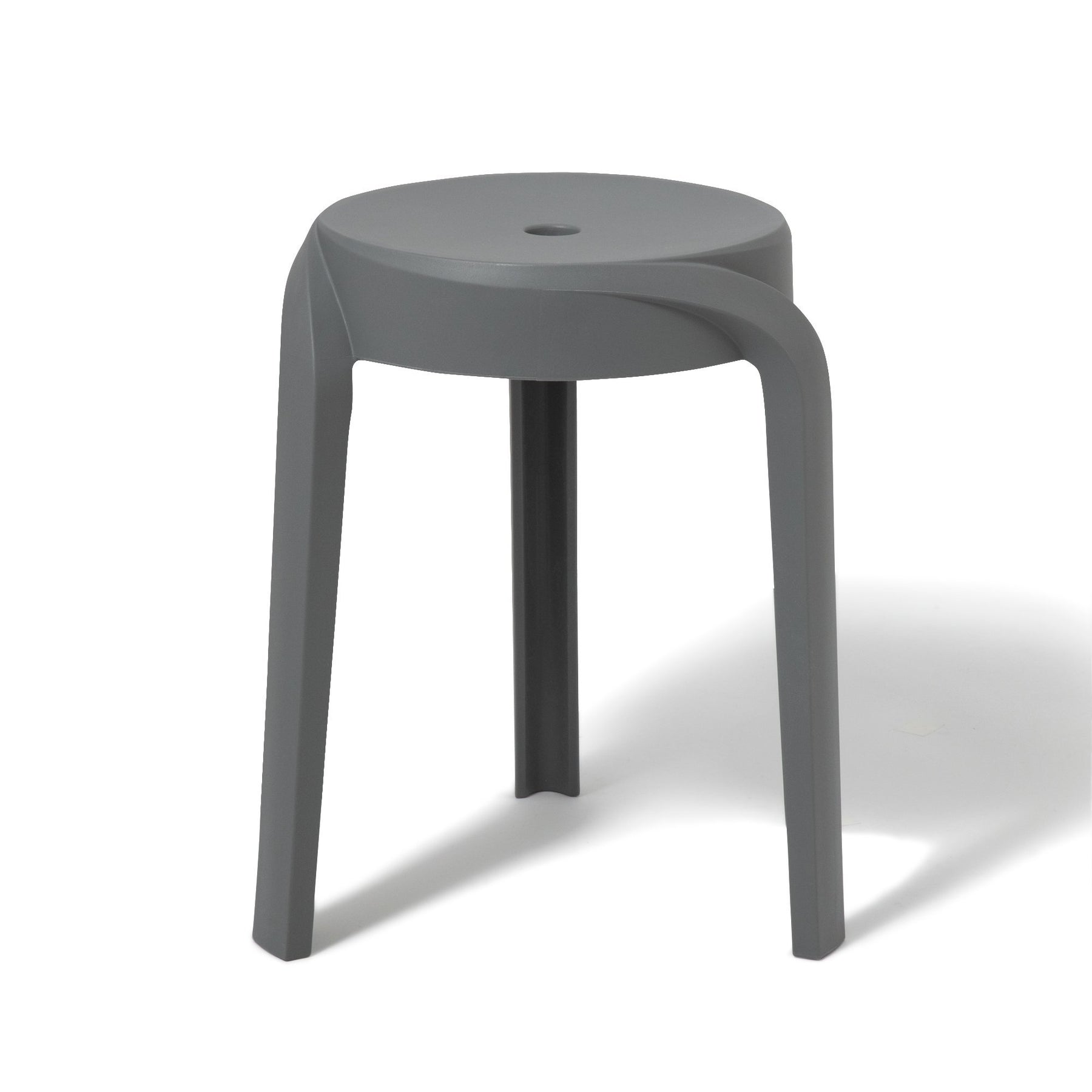 Vortex Stool Gray (W350 × D350 × H455)