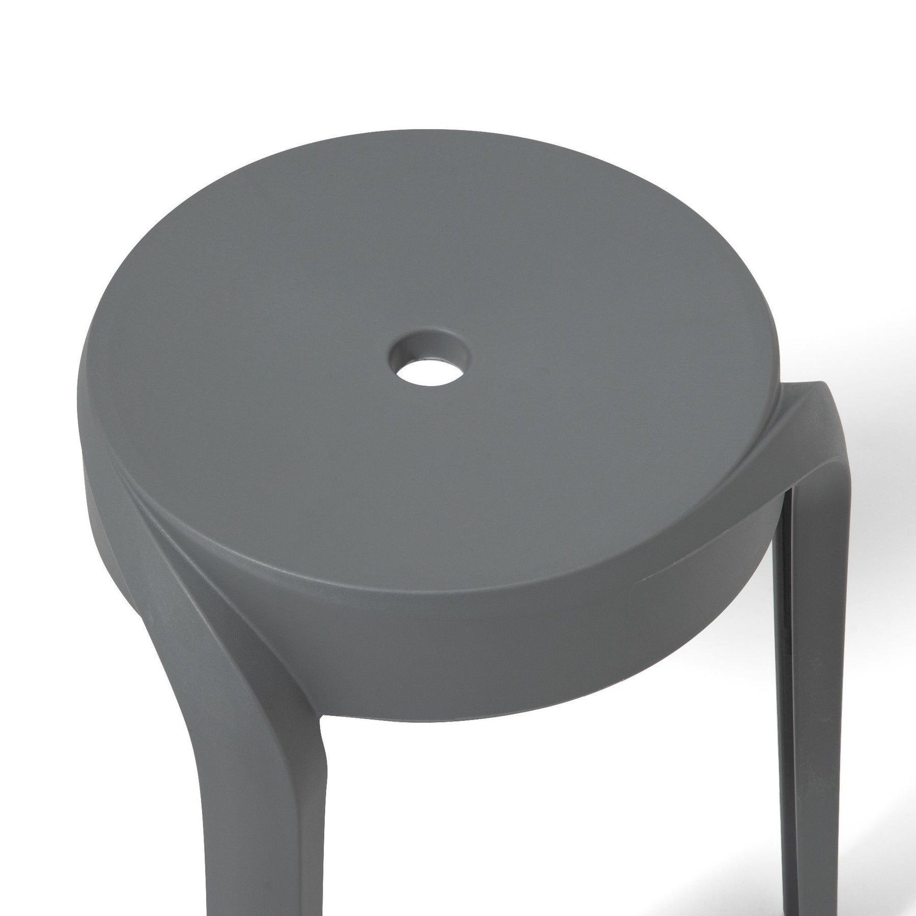 Vortex Stool Gray (W350 × D350 × H455)